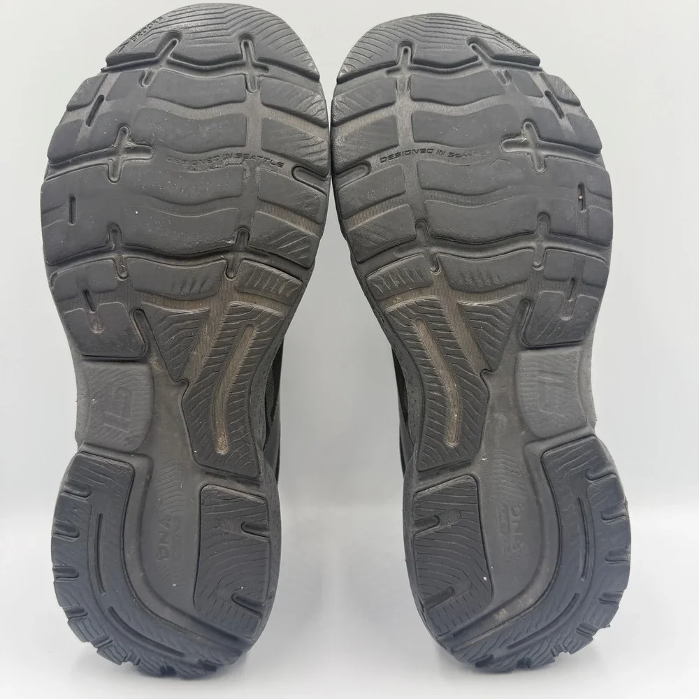 Brooks Ghost 15 Running Shoes Black Women's Size 12 Athletic Sneakers Men's 10.5